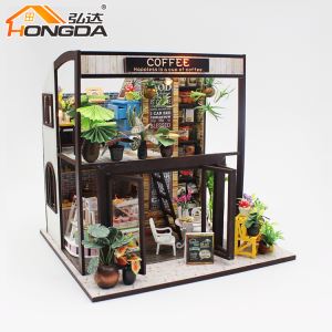 M027 Kézzel készített miniatűr babaház